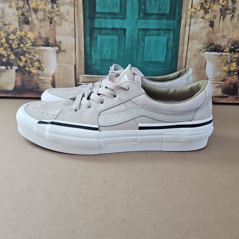 VANS SK8-SKATE Low OG SAND Men's sneakers VN000CRNBYS Women's 10, Men's 8.5